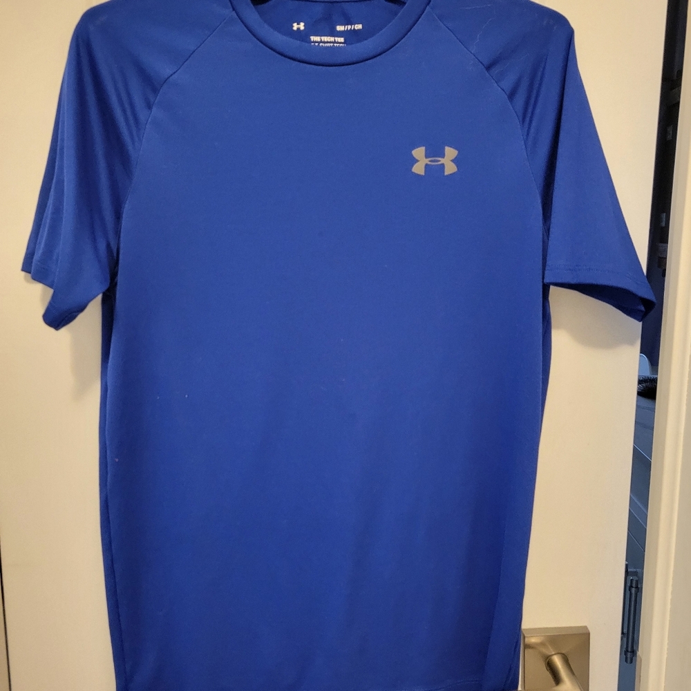 Under Armour Blue Athletic T-Shirt